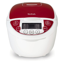Casa si Curatenie / Aparate de gatit - Multicooker Tefal Fuzzy RK705138, 750W, 12 Programe, 6 Moduri Gatire, Timer 24h, 5L, rosu/alb - 2