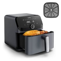 Casa si Curatenie / Aparate de gatit / Friteuze - Friteuza cu Aer Cald Tefal Easy Fry Mega EY855BE0, 7.5L, Display LCD & 8 Programe Automate, 2020W - 2