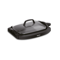 Casa si Curatenie / Aparate de gatit - Gratar electric Tefal Health Multi Grill CB6A0830, 2000W, termostat reglabil, capac din sticla, negru - 1