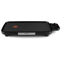 Casa si Curatenie / Aparate de gatit - Gratar electric Tefal Plancha Booster CB641810, 2200W, suprafata mare antiaderenta, termostat reglabil, negru - 1