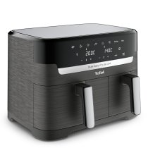 Casa si Curatenie / Aparate de gatit - Friteuza cu aer cald Dual Easy Fry & Grill Tefal EY905B10, 8.3L, 8 programe, ExtraCrisp, 2700W - 1