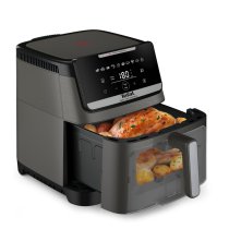Casa si Curatenie / Aparate de gatit - Friteuza cu aer cald Tefal Easy Fry Silence EY846HE0, 7 L, 10 programe automate, ecran LCD, 1800W - 2