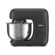 Дом и почистване / Приготвяне на храна / Кухненски робот - Tefal Bake Essential QB161H38 Кухненски робот, 800W, купа от неръждаема стомана 4,8 л, 6 скорости, комплект за сладкиши включен, черен - 2