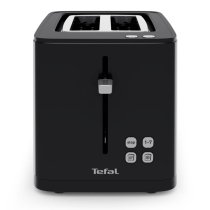 Тостер Tefal Smart n' Light TT640810, 850 W, Цифров дисплей, 7 нива на изпичане, Черен