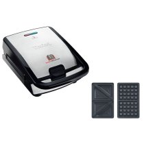 Casa si Curatenie / Mic dejun - Sandwich maker multifunctional Tefal Snack Collection SW852D12, 700W, Invelis antiaderent, Negru/Argintiu - 1