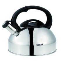 Casa si Curatenie / Mic dejun - Fierbator manual cu fluier Tefal C7922024, 3L, Inox, Maner Ergonomic, Compatibil Gaz/Electric/Ceramic, Argintiu/Negru - 1
