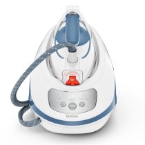 Casa si Curatenie / Ingrijirea hainelor / Statii de calcat - Statie de calcat Tefal Express Protect SV9202E0, 2800W, Talpa Durilium Airglide Autoclean, No Setting, 1.8L, Alb/Albastru - 2