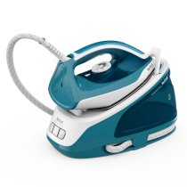 Casa si Curatenie / Ingrijirea hainelor / Statii de calcat - Statie de calcat Tefal Express Easy SV6131E0, 2200W, Talpa Ceramic Xpress Glide, 1.7L, Alb/Albastru - 1