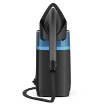 Casa si Curatenie / Ingrijirea hainelor / Aparate de calcat vertical - Aparat de calcat vertical Tefal Cube UT2020E0, 2170W, 5.8 bari, Jet abur 200g/min, Rezervor 1.1L, Igienizare, Negru/Albastru - 2