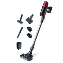 House cleaning / Φροντίδα κατ' οίκον - Rowenta X-Pert 6.60 Animal RH6877WO - Κάθετη Σκούπα 100W, 18V, Χρόνος Λειτουργίας 45 Λεπτών, Stop & Go, Κόκκινο/Γκρι - 2