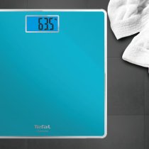 Ingrijire personala / Cantare corporale - Cantar de Baie Tefal Classic PP1503V0, Max 160kg, Gradatie 100g, Pornire Automata, Sticla Securizata, Albastru - 2