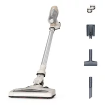 Casa si Curatenie - Aspirator Vertical Rowenta X-Pert 6.60 Essential RH6830WO, 100W, 18V, Autonomie 45 min, LED, Argintiu-Ivoar - 1