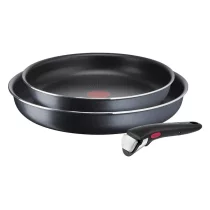  - Set 3 piese Tefal Ingenio XL Force L1589132 –  maner detasabil, invelis antiaderent si Thermo‑Signal, 24/28 cm - 1
