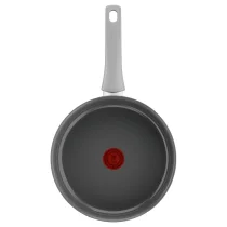  - Cratita Tefal Renew ON C4273232, 24 cm, Capac Sticla, Aluminiu Reciclat, Invelis Ceramic, Thermo-Signal, Inductie, Gri - 2