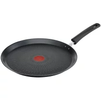 Дом и почистване - Тиган за палачинки Tefal Unlimited G2553872, 25 см, титаниево незалепващо покритие против надраскване, термосигнал, индукция - 1