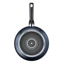 Дом и почистване - Тиган Tefal XL Force C3853253, 24 см, стъклен капак, незалепващо покритие, термосигнал, основа Diffusion+ - 2