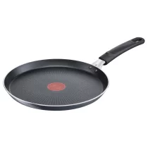 Дом и почистване - Тиган за палачинки Tefal XL Force C3851053, 25 см, Незалепващо покритие 2x, Термо-сигнал, Дифузионна основа+, Алуминий, Сив - 1