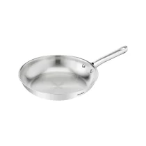 Дом и почистване / Кухненски аксесоари - Тиган Tefal Duetto On Frying Tigan B8660234, 20 см, неръждаема стомана 18/10, термофузионна основа, индукция, сребърен - 1