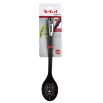 Casa si Curatenie / Articole de bucatarie - Paleta strecuratoare Tefal Ingenio K2060314, Rezistenta termica 230 grade, Inel silicon, Plastic, Negru - 2
