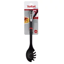 - Lingura pentru paste Tefal Ingenio K2060214, Rezistenta 230 grade, Inel silicon, Plastic, Negru - 2