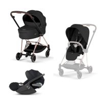 Cybex Mios Comfort 3-в-1 количка, премиум, с кош за новородено Cloud T Plus