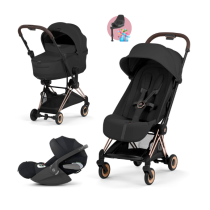 Carucior 3 in 1 pentru copii Cybex Coya Style, premium