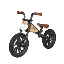 La plimbare / Biciclete - Bicicleta pentru copii fara pedale QPlay Feduro, Design Vintage, Roti 12 inch, 2-5 ani - 1