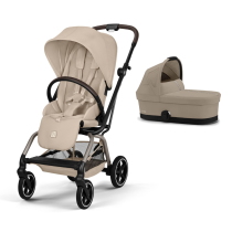 Carucior 2 in 1 Cybex Gold Eezy S Twist+ 2, rotativ 360°, cu landou
