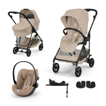Παιδικά παιχνίδια / Αυτοκίνητα 4 σε 1 - Παιδικό καρότσι Cybex Melio Carbon 4 σε 1, με πορτ-μπεμπέ, κάθισμα αυτοκινήτου Cloud G και βάση G - 2