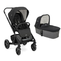 Carucior 2 in 1 pentru copii Joie Chrome, multifunctional, solid