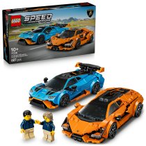  - Set LEGO Speed Champions 77238 Lamborghini Revuelto si Huracan STO, Masini de Curse si Jucarii de Colectie - 1