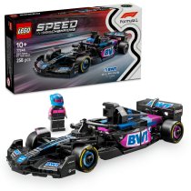  - Set LEGO Speed Champions Masina de curse BWT Alpine F1 Team A524 77248, Vehicul de jucarie Formula 1, 2024 - 1