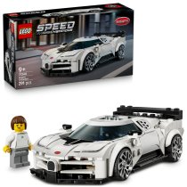 Играчки - LEGO Speed ​​​​Champions Комплект хиперспортна кола Bugatti Centodieci 77240, кола играчка Bugatti, 2025 г. - 1