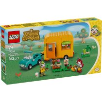 Играчки / LEGO / LEGO Animal Crossing - LEGO Animal Crossing Комплектът каравана и градински магазин на Лейф 77054, Конструктор играчка, 2024 - 2