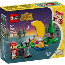 Играчки / LEGO / LEGO Animal Crossing - LEGO Animal Crossing Наблюдение на звездите със Селест 77053 Комплект, Конструктор играчка, 2024 - 2