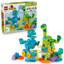  Детска играчка Динозаври на колела LEGO DUPLO 10451, 3 в 1 