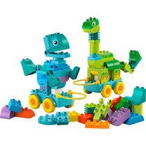  -  Jucaria pentru copii Dinozauri pe roti LEGO DUPLO 10451, 3 in 1  - 2