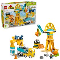  - Santier si vehicule de constructii LEGO DUPLO 10476, 3 in 1 - 1