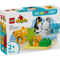 Играчки / LEGO / LEGO DUPLO - Образователен комплект за деца Семейства с диви животни, Пингвини и лъвове LEGO DUPLO 10442 - 2