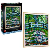  - Set LEGO Art Claude Monet – Pod peste lac cu nuferi 31220 - 1