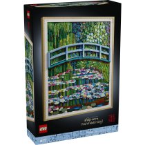 Τα παιχνίδια - LEGO Art Claude Monet, Γέφυρα πάνω από τη Λίμνη με τα Νούφαρα σετ 31220 - 2