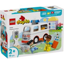  - Set pentru copii Ambulanta si sofer LEGO DUPLO 10447 - 2