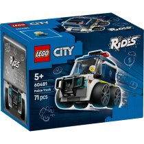  - Set LEGO City Camioneta de politie 60481, Vehicule LEGO, pentru copii - 2