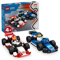 LEGO City F1 Състезателни коли Williams и Haas F1 60464 комплект за деца