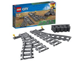  - LEGO City Macazuri pentru Trenuri 60238, Set de Extindere Sine - 1