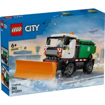  - Set LEGO City Vehicul cu plug de zapada 60490, Camion de Deszapezire, pentru copii - 2
