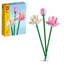 Играчки / LEGO / Botanical LEGO колекция - LEGO Lotus Flowers 40647, Комплект за изграждане на изкуствени цветя - 1