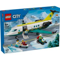 Τα παιχνίδια - LEGO City Ασθενοφόρο Αεροπλάνο Έκτακτης Ανάγκης 60465 σετ για παιδιά - 2