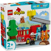 Играчки / LEGO / LEGO DUPLO - LEGO DUPLO Пожарна кола с маркуч и пожарникар 10473 - 2