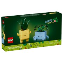 Jucarii - LEGO Botanicals Plante fericite 10349, Set de constructie pentru Copii - 2